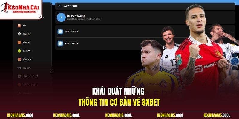 Khái quát những thông tin cơ bản về 8xbet